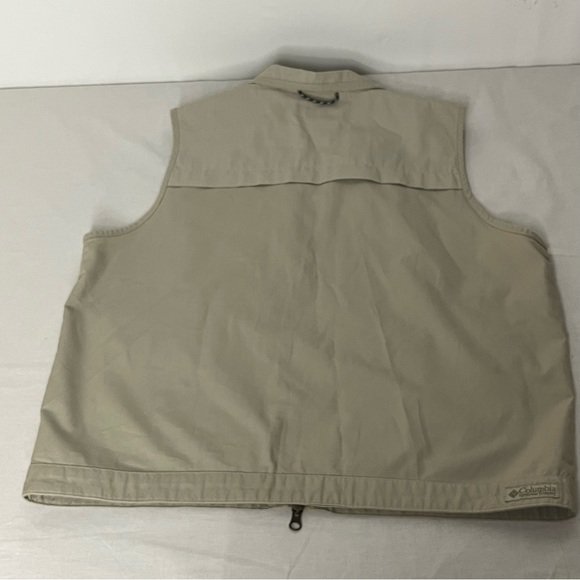 COLUMBIA‎ SPORTSWEAR CO Womens Sz L Safari Style Vest Fishing Photography Hiking - Picture 6 of 16